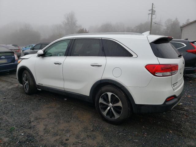 5XYPHDA59HG272917 - 2017 KIA SORENTO EX WHITE photo 2