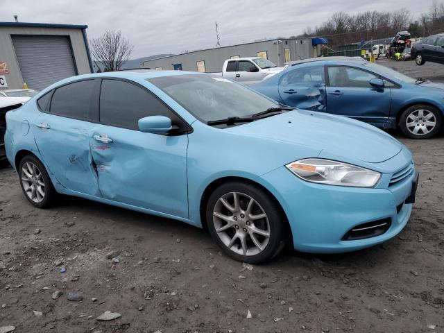 1C3CDFBA0DD267958 - 2013 DODGE DART SXT BLUE photo 4