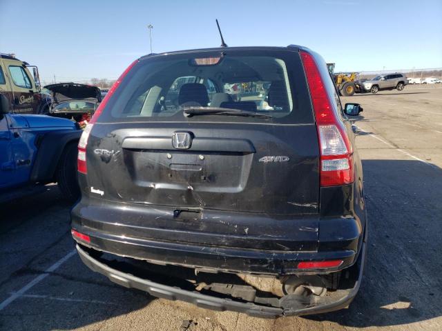 5J6RE4H3XBL060944 - 2011 HONDA CR-V LX BLACK photo 6