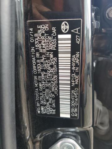 JTDKDTB33E1559758 - 2014 TOYOTA PRIUS C Qara foto 13