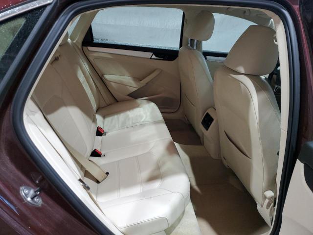 1VWBP7A36DC146202 - 2013 VOLKSWAGEN PASSAT SE Bordeaux Foto 10