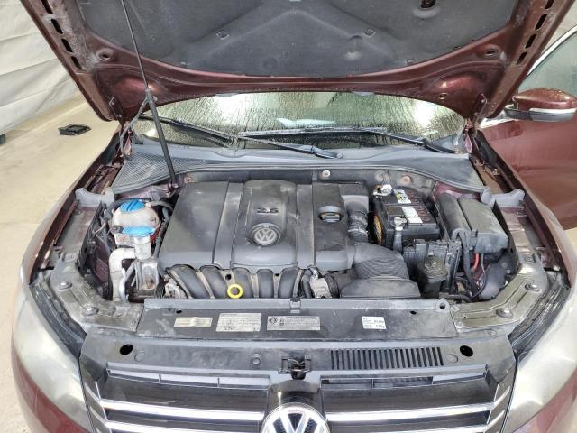 1VWBP7A36DC146202 - 2013 VOLKSWAGEN PASSAT SE Bordeaux Foto 11