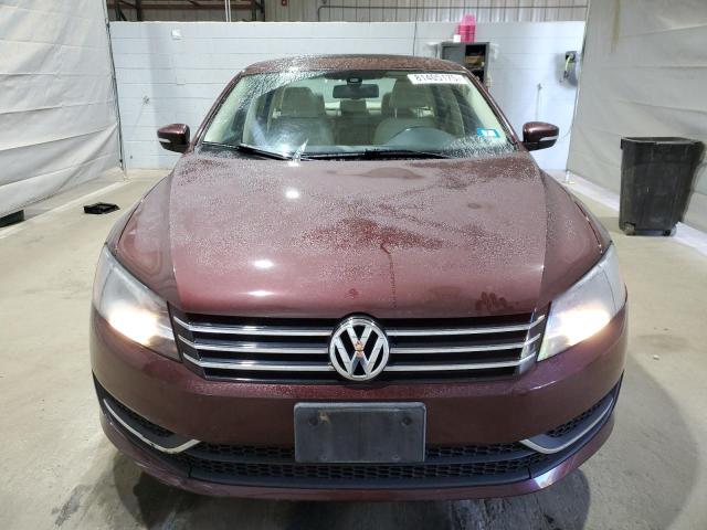 1VWBP7A36DC146202 - 2013 VOLKSWAGEN PASSAT SE Bordeaux Foto 5