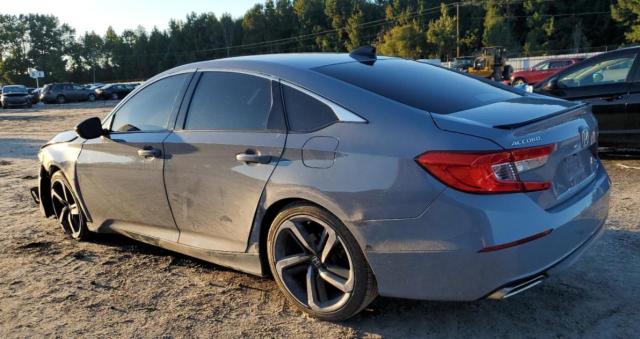 1HGCV1F30NA032617 - 2022 HONDA ACCORD SPORT 灰色 照片 2