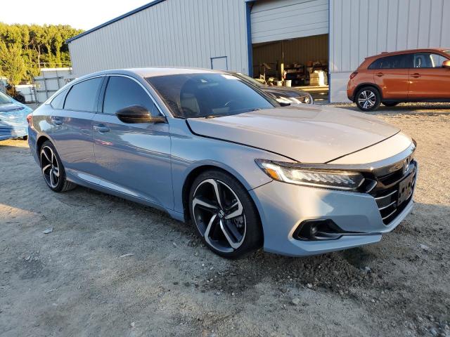 1HGCV1F30NA032617 - 2022 HONDA ACCORD SPORT 灰色 照片 4