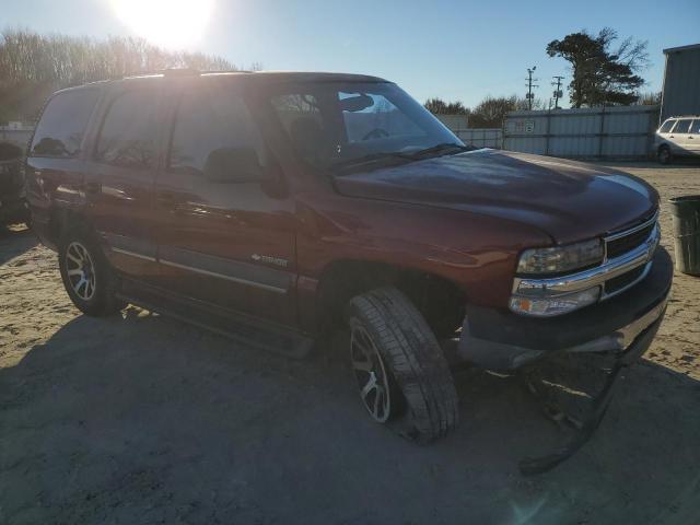 1GNEC13V13R303726 - 2003 CHEVROLET TAHOE C1500 MAROON photo 4