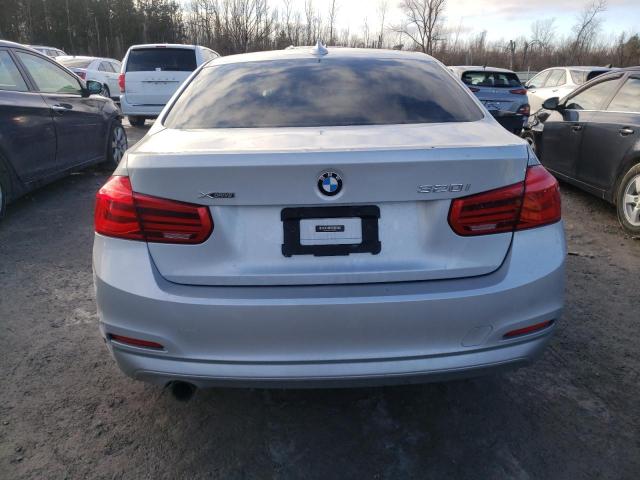 WBA8A3C57GK551224 - 2016 BMW 320 XI SILVER photo 6