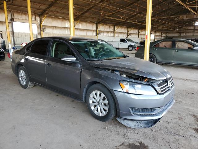 1VWAP7A31CC060788 - 2012 VOLKSWAGEN PASSAT S ნაცრისფერი ფოტო 4