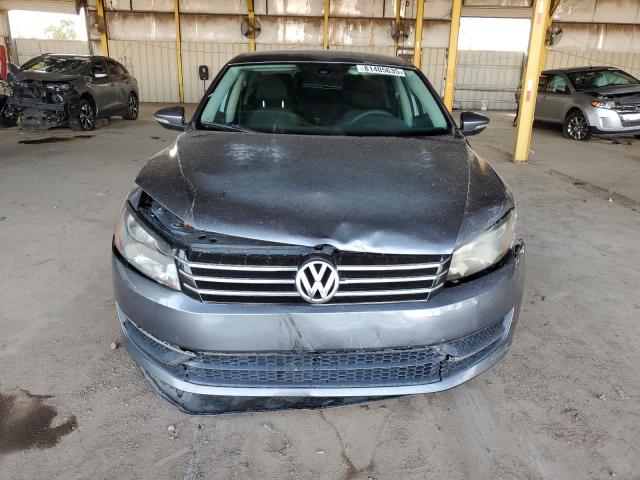 1VWAP7A31CC060788 - 2012 VOLKSWAGEN PASSAT S ნაცრისფერი ფოტო 5