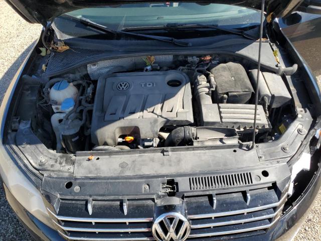 1VWBN7A31DC042030 - 2013 VOLKSWAGEN PASSAT SE BLACK photo 11