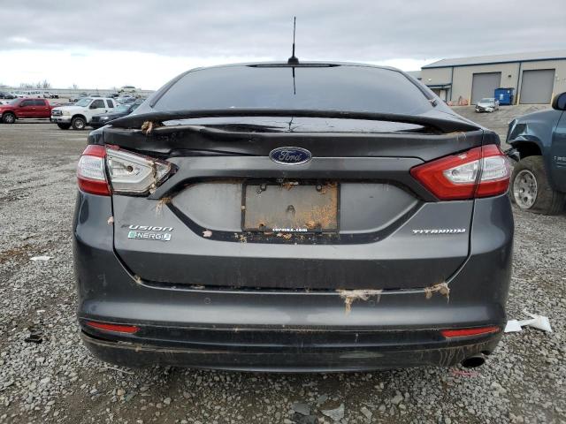 3FA6P0SUXFR242475 - 2015 FORD FUSION TITANIUM PHEV CHARCOAL photo 6