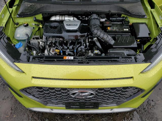 KM8K5CA55LU549692 - 2020 HYUNDAI KONA ULTIMATE GREEN photo 11