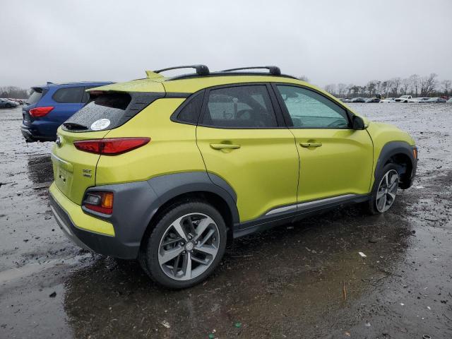 KM8K5CA55LU549692 - 2020 HYUNDAI KONA ULTIMATE GREEN photo 3