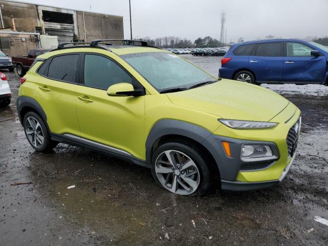 KM8K5CA55LU549692 - 2020 HYUNDAI KONA ULTIMATE GREEN photo 4