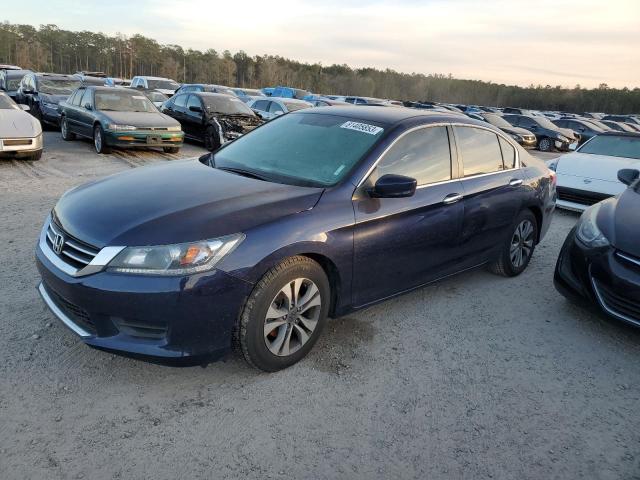 1HGCR2F35FA202532 - 2015 HONDA ACCORD LX BLUE photo 1