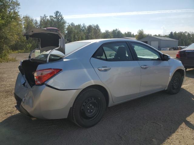 2T1BURHE3JC086140 - 2018 TOYOTA COROLLA L Сірий фото 3