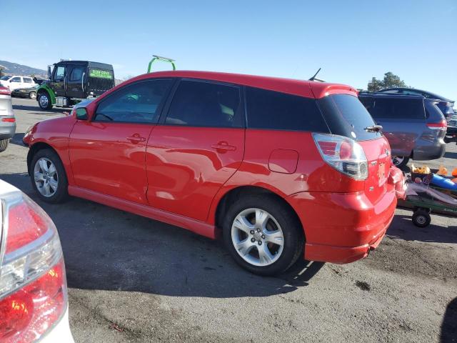 2T1KR30E97C681870 - 2007 TOYOTA COROLLA MA XR RED photo 2