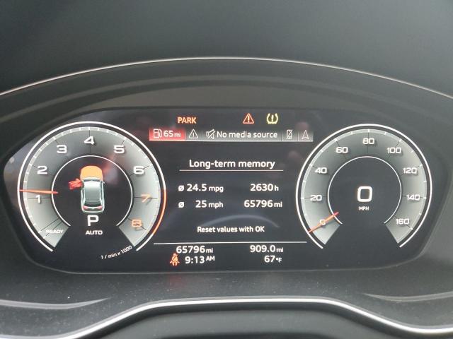 WA1BAAFYXM2135872 - 2021 AUDI Q5 PREMIUM PLUS BLACK photo 9