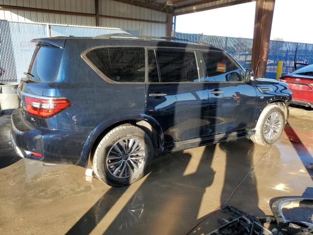 JN8AY2BC0N9161312 - 2022 NISSAN ARMADA SL BLUE photo 3