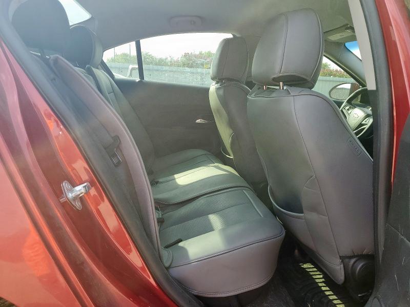 1G1PC5SB0D7103913 - 2013 CHEVROLET CRUZE LT 勃艮第红 照片 10