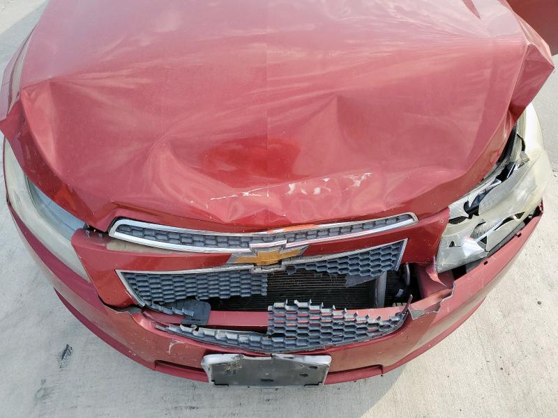 1G1PC5SB0D7103913 - 2013 CHEVROLET CRUZE LT 勃艮第红 照片 11