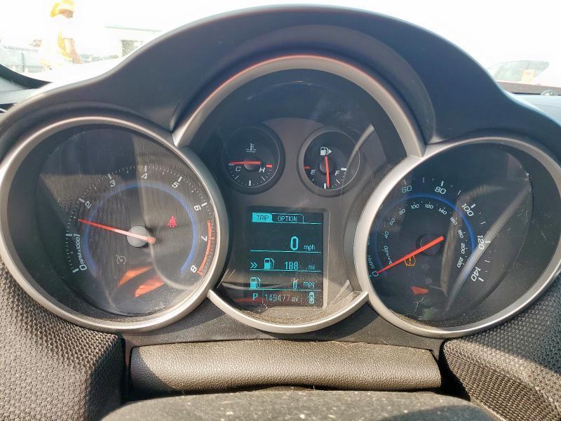 1G1PC5SB0D7103913 - 2013 CHEVROLET CRUZE LT 勃艮第红 照片 9