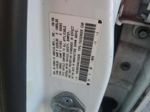 1HGCM55306A164628 - 2006 HONDA ACCORD SE Ağ foto 12