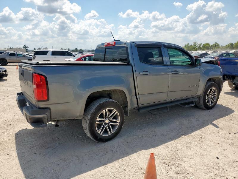 1GCGSCEA2N1296765 - 2022 CHEVROLET COLORADO LT GRAY photo 3
