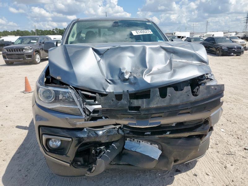 1GCGSCEA2N1296765 - 2022 CHEVROLET COLORADO LT GRAY photo 5