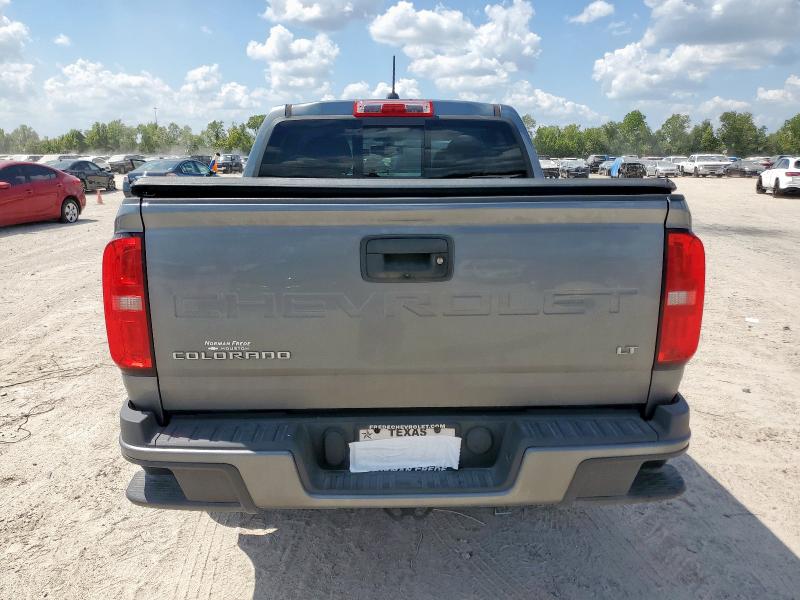 1GCGSCEA2N1296765 - 2022 CHEVROLET COLORADO LT GRAY photo 6