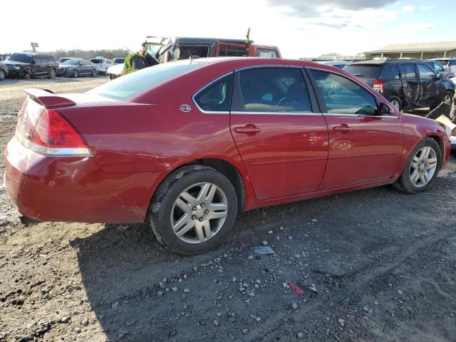 2G1WC583589275709 - 2008 CHEVROLET IMPALA LT RED photo 3