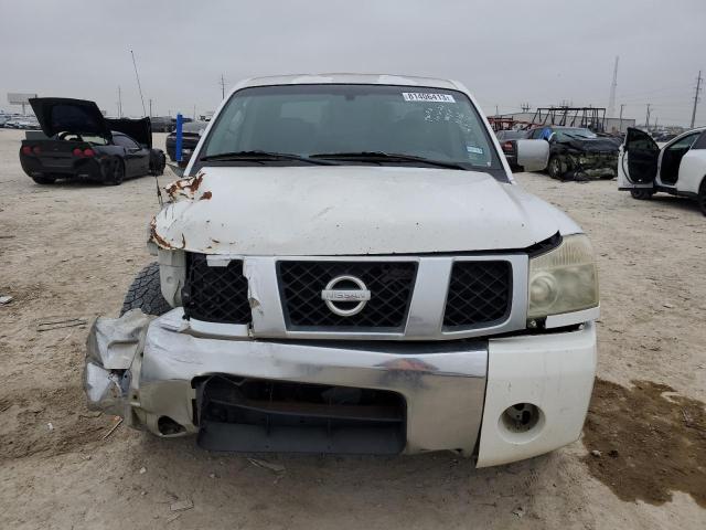 1N6AA07A54N578973 - 2004 NISSAN TITAN XE WHITE photo 5