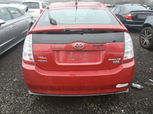 JTDKB20U677592488 - 2007 TOYOTA PRIUS RED photo 6