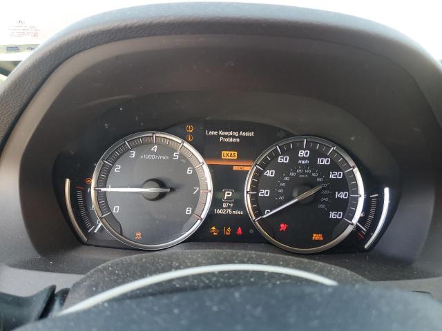 5J8YD4H51JL011296 - 2018 ACURA MDX TECHNOLOGY Бордовый фото 9