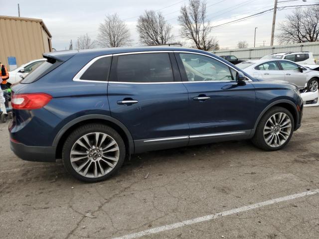 2LMPJ8LR4HBL47247 - 2017 LINCOLN MKX RESERVE BLUE photo 3