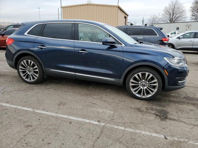 2LMPJ8LR4HBL47247 - 2017 LINCOLN MKX RESERVE BLUE photo 4