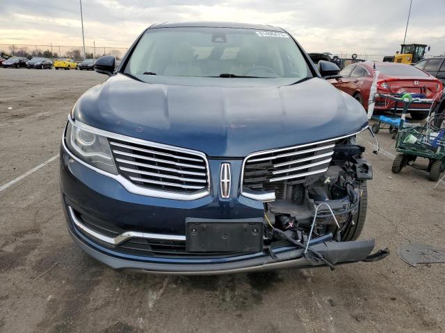 2LMPJ8LR4HBL47247 - 2017 LINCOLN MKX RESERVE BLUE photo 5