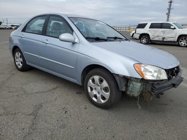 KNAFE121745032375 - 2004 KIA SPECTRA LX SILVER photo 4