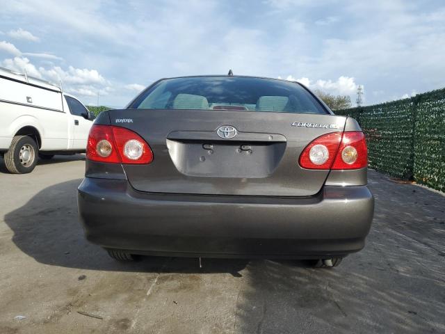 1NXBR32E07Z773025 - 2007 TOYOTA COROLLA CE SILVER photo 6