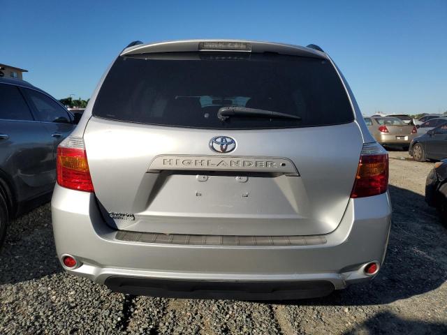 5TDKK3EH8AS021292 - 2010 TOYOTA HIGHLANDER SE SILVER photo 6