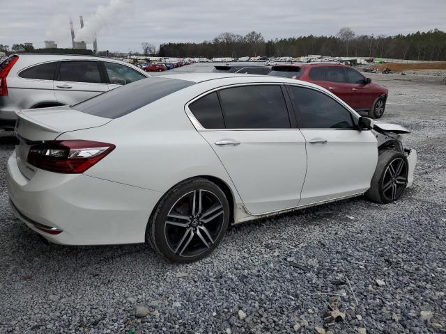 1HGCR2F50GA243119 - 2016 HONDA ACCORD SPORT WHITE photo 3