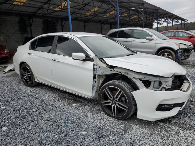 1HGCR2F50GA243119 - 2016 HONDA ACCORD SPORT WHITE photo 4