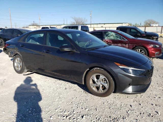 5NPLL4AG5MH047170 - 2021 HYUNDAI ELANTRA SE GRAY photo 4