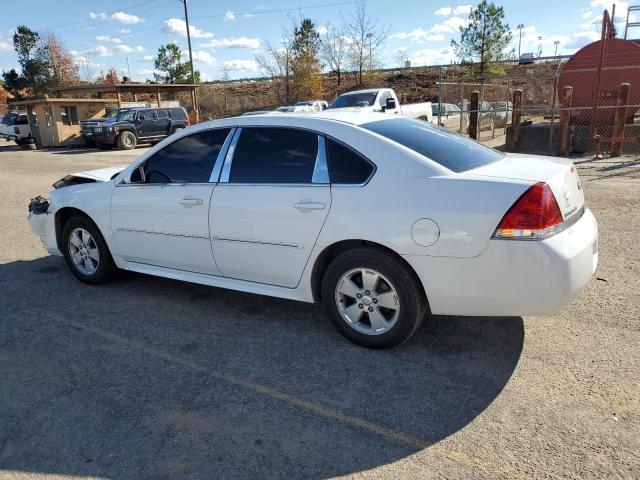 2G1WB5EK4A1127926 - 2010 CHEVROLET IMPALA LT WHITE photo 2