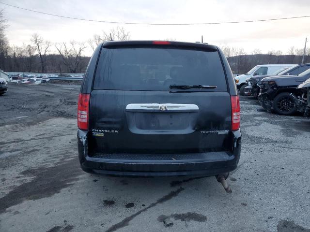 2A4RR4DE4AR344183 - 2010 CHRYSLER TOWN AND C LX BLACK photo 6