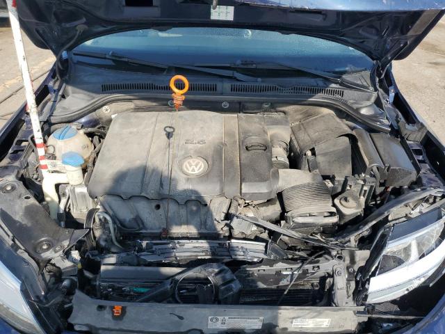 3VWDP7AJ9CM410548 - 2012 VOLKSWAGEN JETTA SE BLUE photo 11