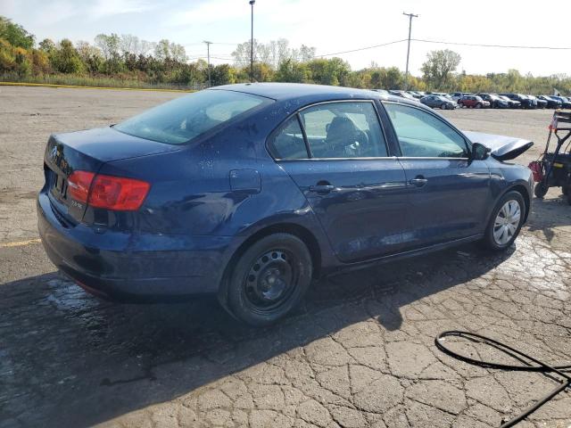 3VWDP7AJ9CM410548 - 2012 VOLKSWAGEN JETTA SE BLUE photo 3