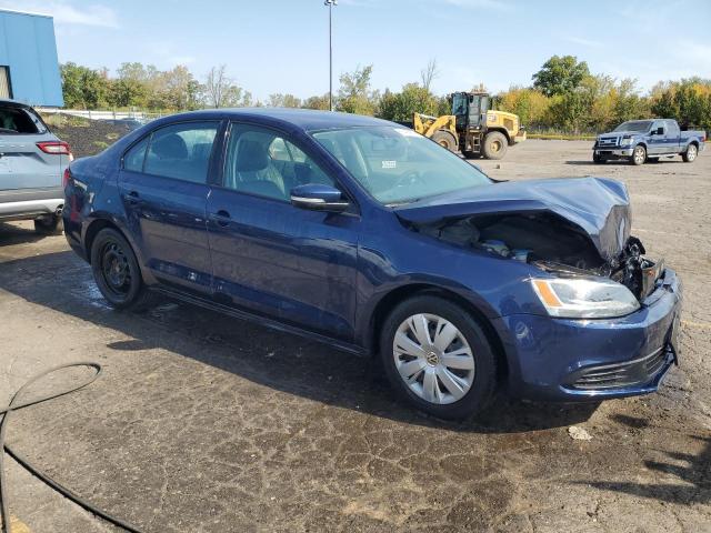 3VWDP7AJ9CM410548 - 2012 VOLKSWAGEN JETTA SE BLUE photo 4