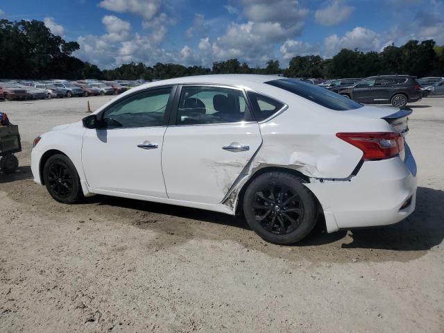 3N1AB7AP9JY338560 - 2018 NISSAN SENTRA S WHITE photo 2