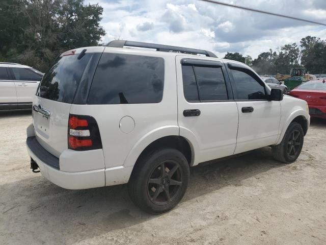 1FMEU6DE4AUA10863 - 2010 FORD EXPLORER XLT Ақ фото 3